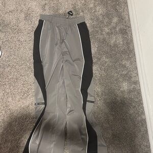 Fashion Nova Gray and Black Kids Joggers